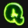 milky ways q symbol icon