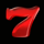 million 777 hot 7 symbol icon