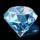 million 777 hot diamond symbol icon