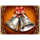 million christmas 3 bells symbol icon