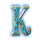 million irish k symbol icon
