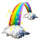 million irish rainbow symbol icon