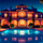 millionaire wheels mansion pool symbol icon