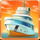 millionaires mile hold and win yacht symbol icon