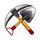 mineshaft megaloot pickaxe symbol icon