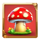 miss rainbow hold and win mushroom symbol icon