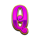 miss rainbow hold and win q symbol icon