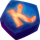 miss wildfire k letter symbol icon