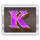 mister cashmore k symbol icon