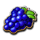 mix fruits grape symbol icon
