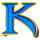 mjolnir splash k symbol icon