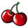 mobile cherries symbol icon