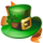 mobilots wild shamrock hat symbol icon
