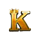 mona lisa jewels k symbol icon