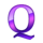 money 5 q symbol icon