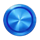 money booster blue symbol icon