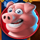 money farm pig symbol icon