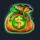 money galore dollar bag symbol icon