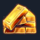 money galore gold bars symbol icon