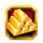 money mayham gold bars symbol icon