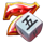 money stacks dice 7 symbol icon