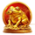 money tree golden horse toad symbol icon