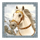 mongol treasures white horse symbol icon
