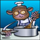 monkey business baker symbol icon