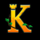 monkey mania k symbol icon
