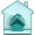 monopoly cash is king house symbol icon