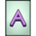 monopoly money line letter a symbol icon