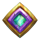 montezumas missions diamond gem symbol icon