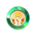 moon princess extreme rainbow symbol icon