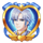 moon princess power of love silver fox symbol icon