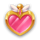 moon princess trinity heart symbol icon