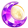 moonlight angel moon symbol icon