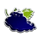 more fresh fruits grapes symbol icon