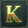 moriarty megaways k symbol icon