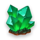 mount magmas green crystals symbol icon
