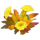 mow money dream drop yellow flowers symbol icon