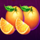 mr first coins oranges symbol icon