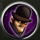 mr hat before the sunrise man symbol icon