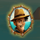 mr hat sunshine man symbol icon