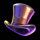mr pigg e bank hat symbol icon