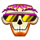 muertos locos head 4 symbol icon