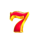 multi hot 5 super wilds seven symbol icon