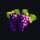 multi hot ways grapes symbol icon
