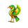 mummy madness bird symbol icon