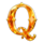 mysterious witch letter q symbol icon
