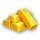 mystery heist gold bars symbol icon